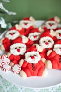 santa cookies