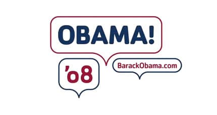 Obama 08 Logo design