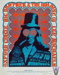 Big-Brother-Psychedelic-60s art Poster