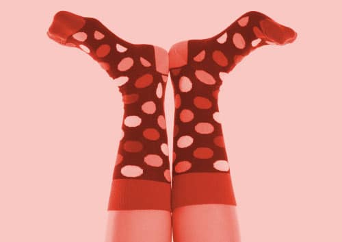 Polka-Dot-Socks-Illustrating-Alt-Text