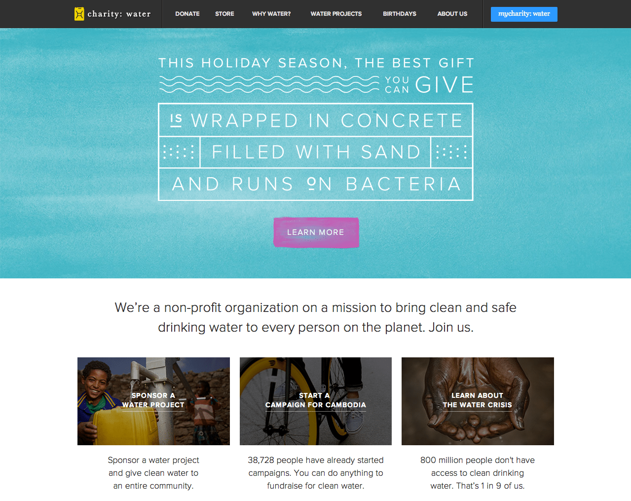 Website Design for Charities