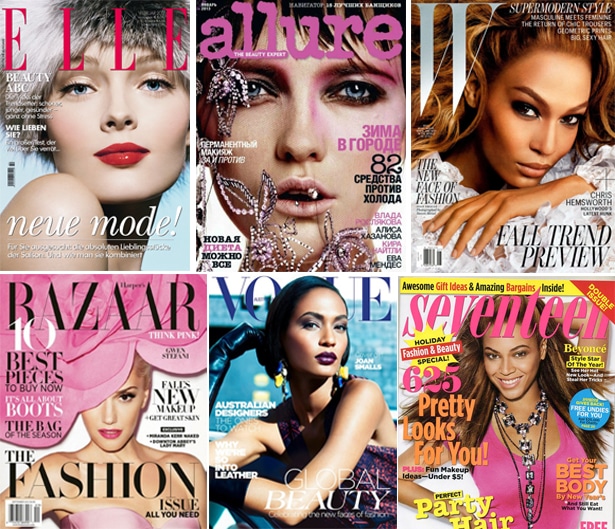 womens magazine covers