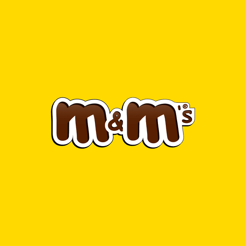 Comic Sans jokingly used on M & M logo