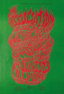 Wes-Wilson-psychedelic-60's-poster-for-Bill Graham