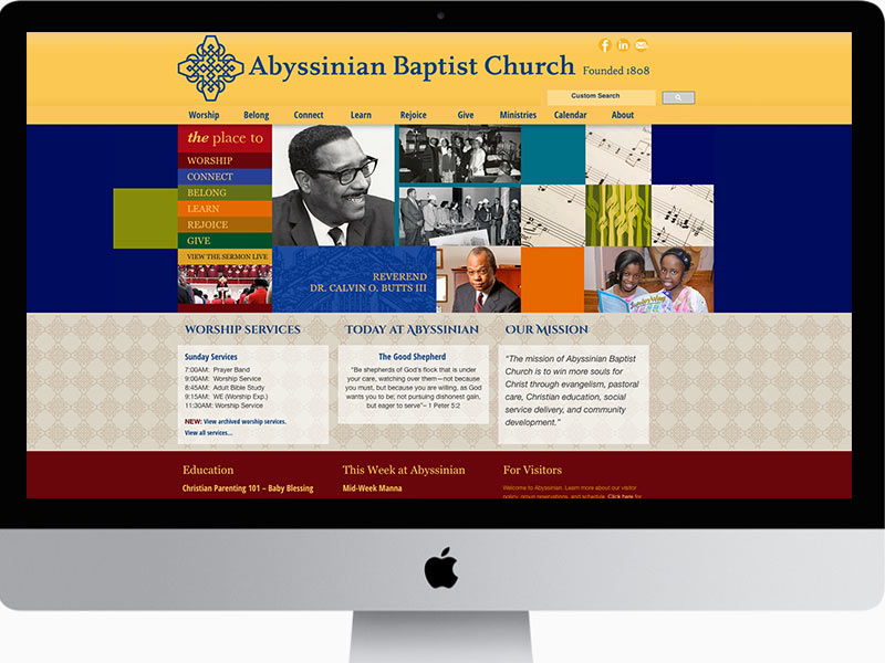 Website-Design-Abyssinian-Baptist-Church