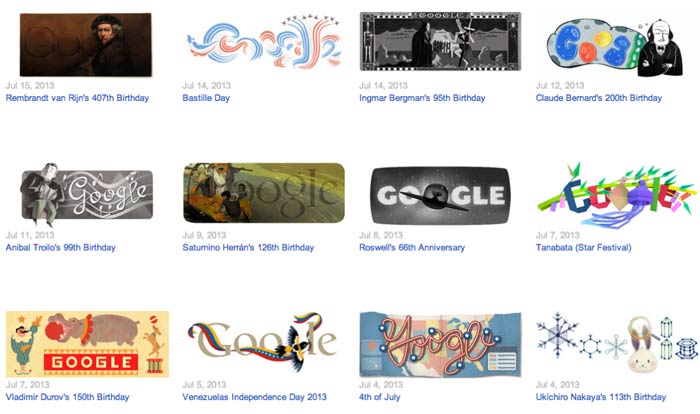 Google-Doodles