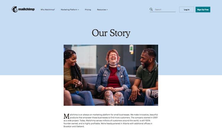 Mail-Chimp-About-Us-page-Design