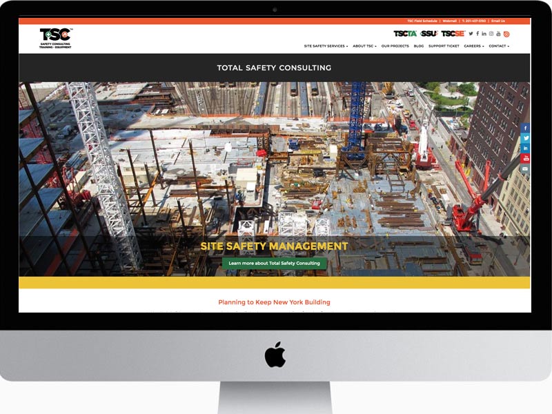 Total-Safety-Consultants-Website-Design and Rebranding