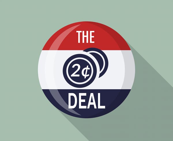 2-Cent-Deal-Political-Branding Design Idea