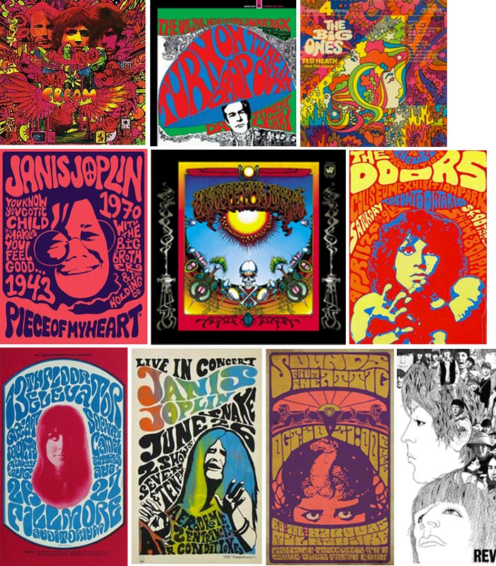 1960s psychedelic posters