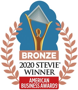 Network9 Bronze Medal Stevie Award 2020 for Achievement in Website Design